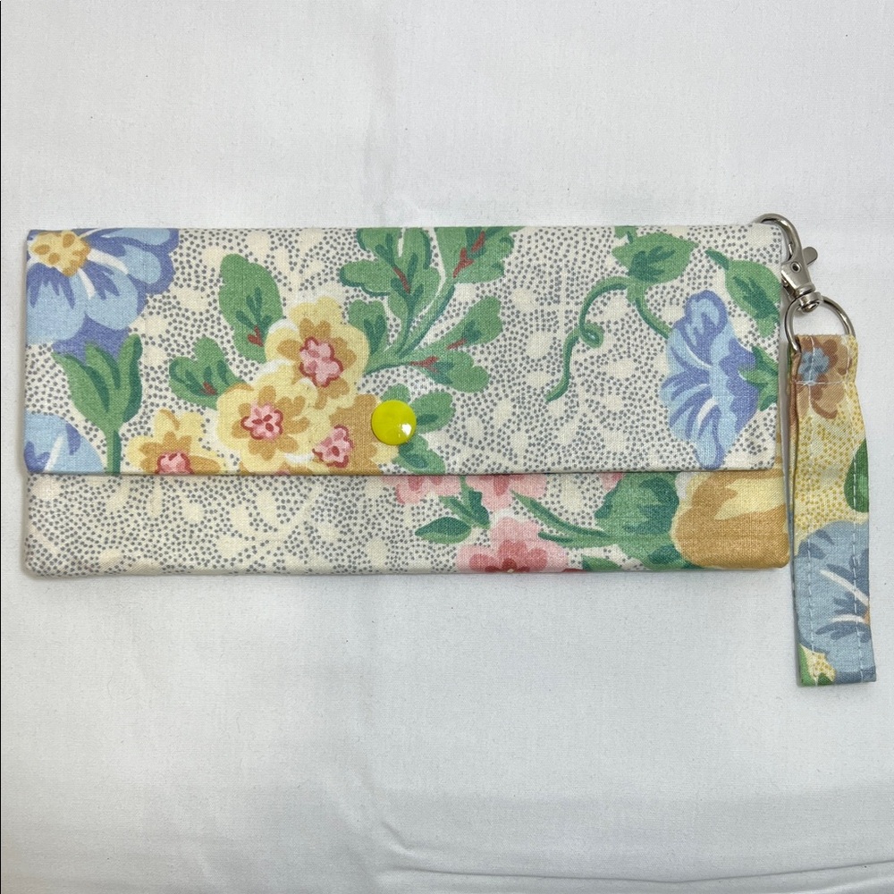 Handmade Vintage Floral Wallet/Clutch